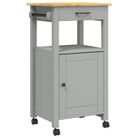 vidaXL Kitchen Trolley MONZA 48x40x88.5 cm Solid Wood Pine