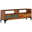 vidaXL TV Stand 46.5"x13.8"x17.7" Solid Wood Reclaimed