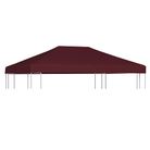 vidaXL Gazebo Top Cover 9.1 oz/ydÂ² 9.8'x13.1' Bordeaux