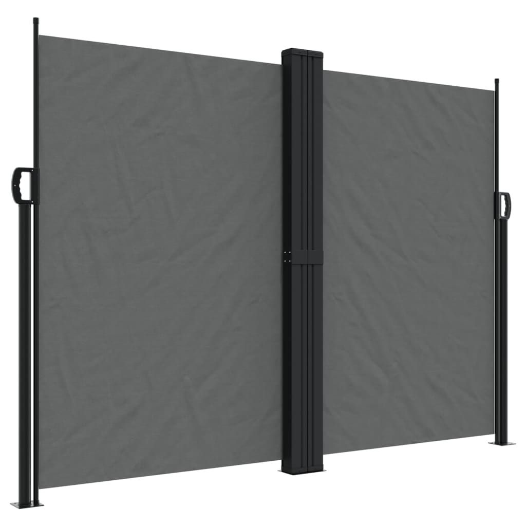 vidaXL Retractable Side Awning Anthracite 70.9"x393.7"