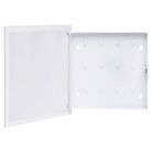 vidaXL Key Box with Magnetic Board White 35x35x4 cm