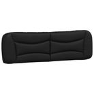 vidaXL Headboard Cushion "Hvar" Black 183 cm Faux Leather