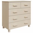 vidaXL Sideboard HAMAR Honey Brown 31.1"x15.7"x31.5" Solid Wood Pine
