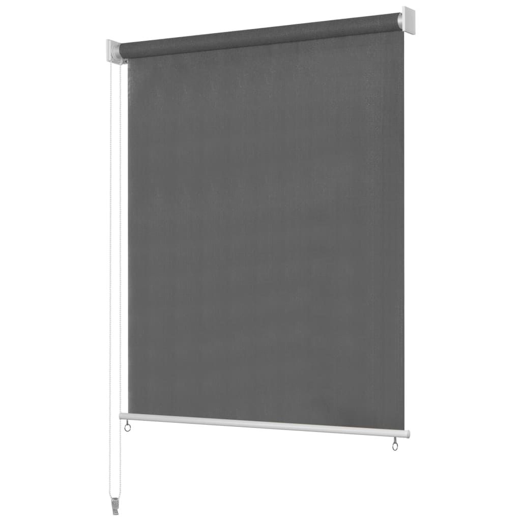 vidaXL Outdoor Roller Blind 55.1"x90.6" Anthracite