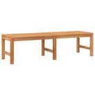 vidaXL Patio Bench 59.1" Solid Teak Wood