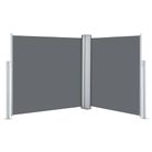 vidaXL Retractable Side Awning Anthracite 47.2"x236.2"