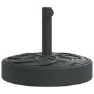 vidaXL Parasol Base for Ã1.5"/1.9" Poles 55.1 lb Round