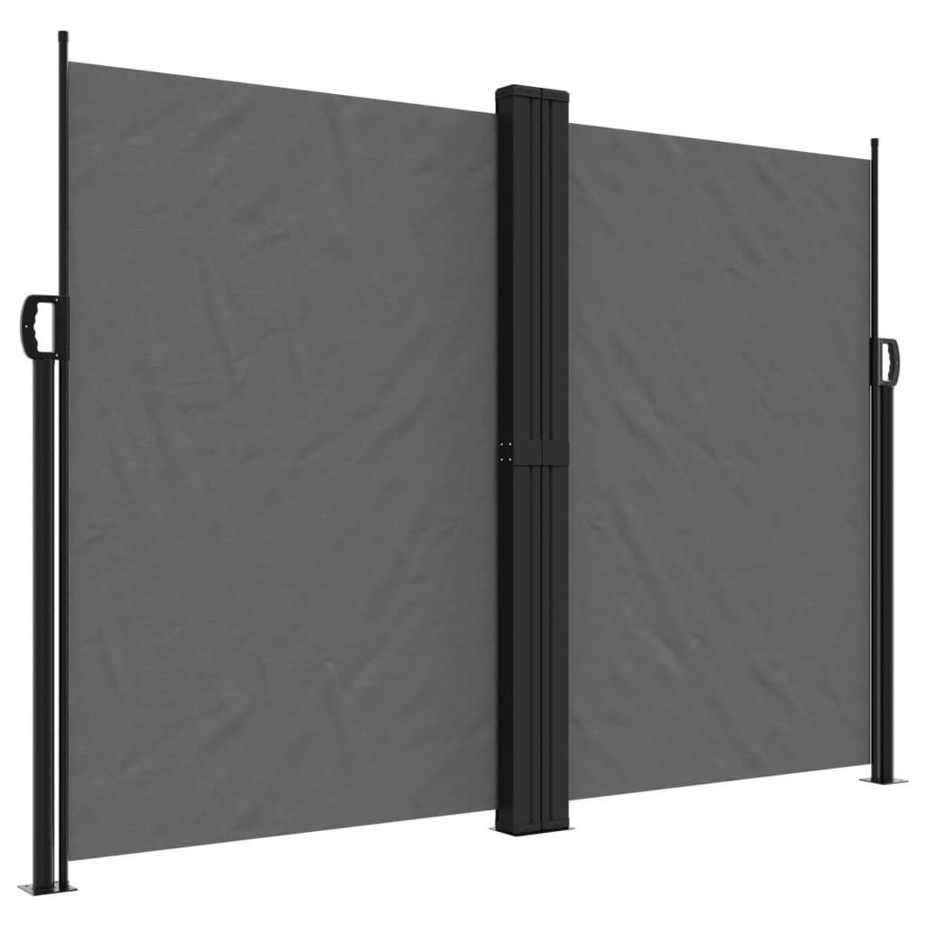 vidaXL Retractable Side Awning Anthracite 70.9"x236.2"