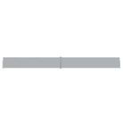 vidaXL Patio Retractable Side Awning 55.1"x472.4" Anthracite