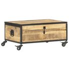vidaXL Coffee Table 70x50x33 cm Solid Mango Wood