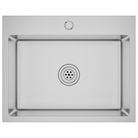 vidaXL Handmade Kitchen Sink Stainless Steel