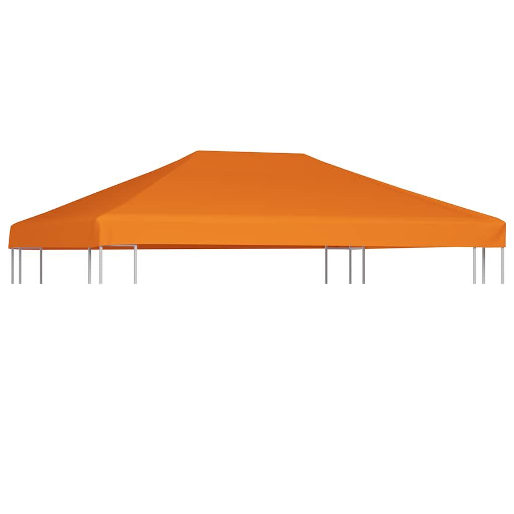 vidaXL Gazebo Top Cover 1 oz/ftÂ² 13.1'x9.8' Orange
