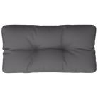 vidaXL Pallet Cushion Anthracite 80x40x12 cm Fabric