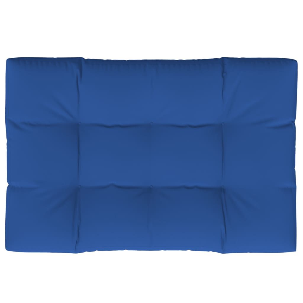 vidaXL Pallet Cushion Royal Blue 47.2"x31.5"x4.7" Fabric