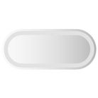 vidaXL LED Bathroom Mirror 23.6"x9.8" Oval