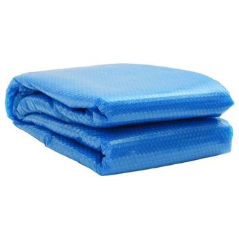 vidaXL Rectangular Pool Cover 800x500 cm PE Blue