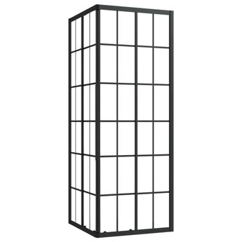 vidaXL Shower Cabin ESG 27.6"x27.6"x70.9"
