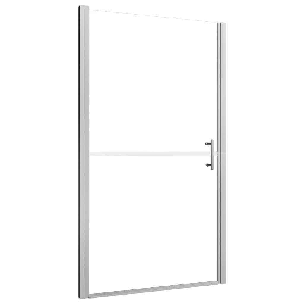 vidaXL Shower Door Tempered Glass 39.4"x70.1"
