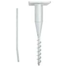 vidaXL In-Ground Parasol Base with Rod 6.3"x6.3"x20.5" Steel