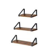 Wall shelves 3 pcs VASAGLE LWS33BX​​​​​​​