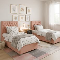 Scandinavian room for girls