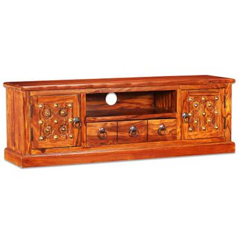 vidaXL TV Stand Solid Acacia Wood 47.2"x11.8"x15.7"