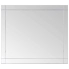 vidaXL Wall Mirror 39.4"x23.6" Glass