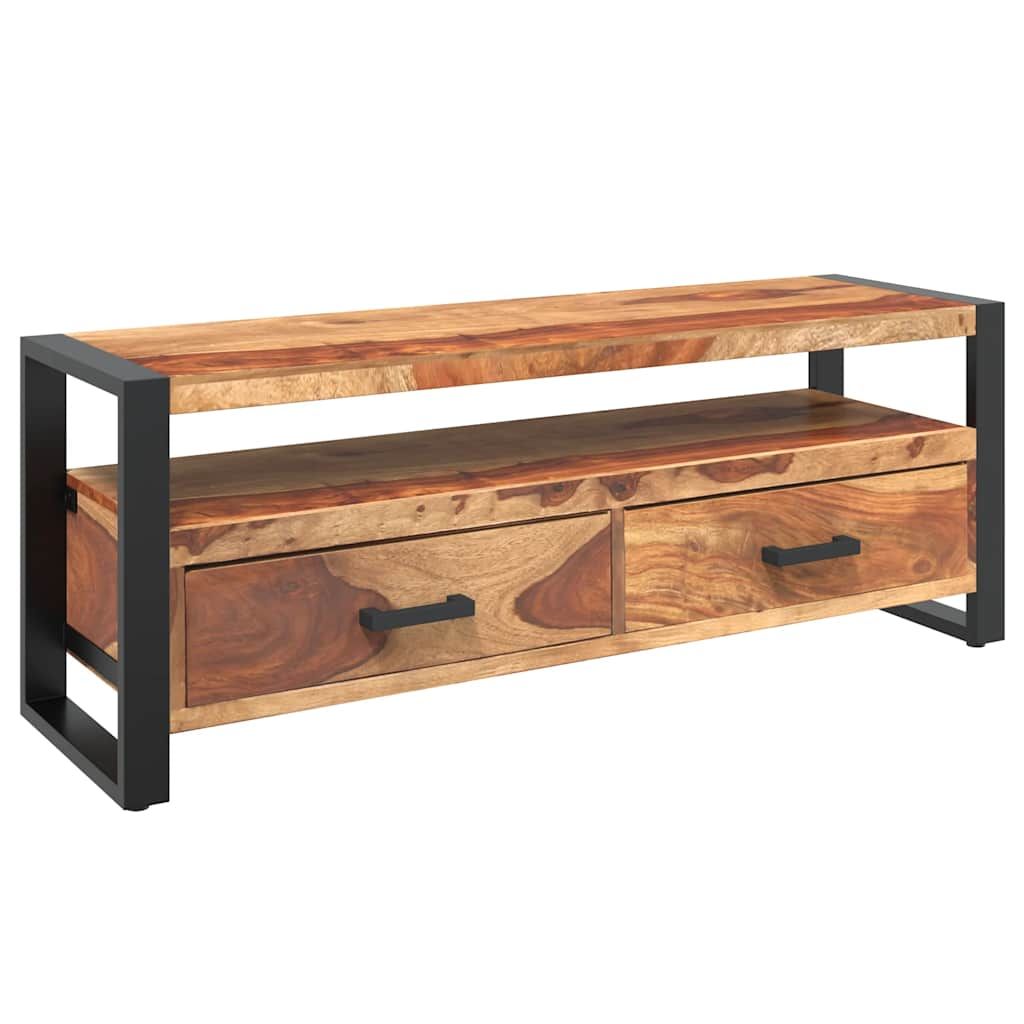 vidaXL TV Stand 47.2"x13.8"x17.7" Solid Wood Acacia