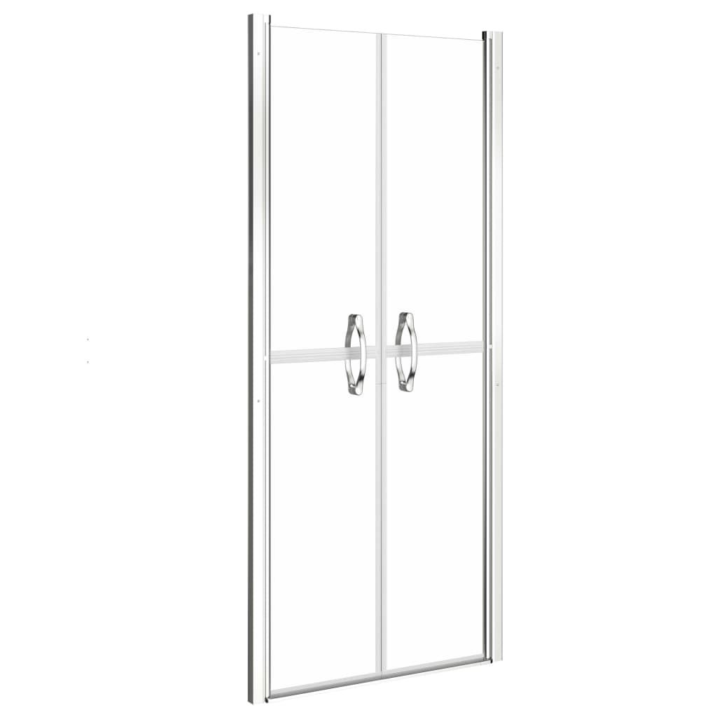 vidaXL Shower Door Clear ESG 39.8"x74.8"