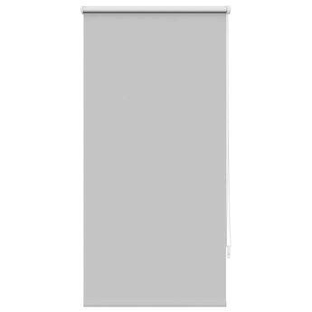 vidaXL Roller Blind Blackout 64.4x120 cm Fabric Width 60 cm Grey