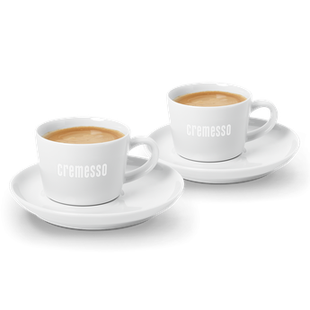 Cremesso Set 2 šálků na kávu s podšálky 10175528