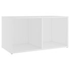 vidaXL TV Cabinet White 72x35x36.5 cm Engineered Wood
