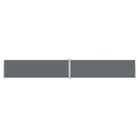 vidaXL Retractable Side Awning Anthracite 70.9"x472.4"