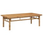 vidaXL Coffee Table 43.3"x21.7"x13.8" Bamboo