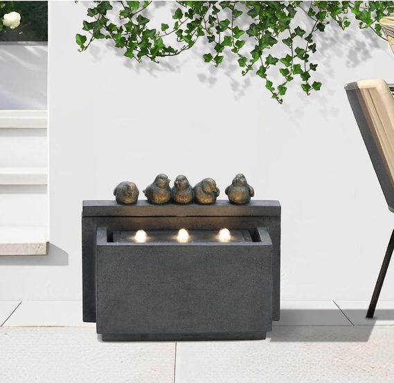 Garden fountain WXF2206161+LED