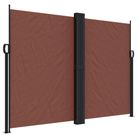 vidaXL Retractable Side Awning Brown 180x1000 cm