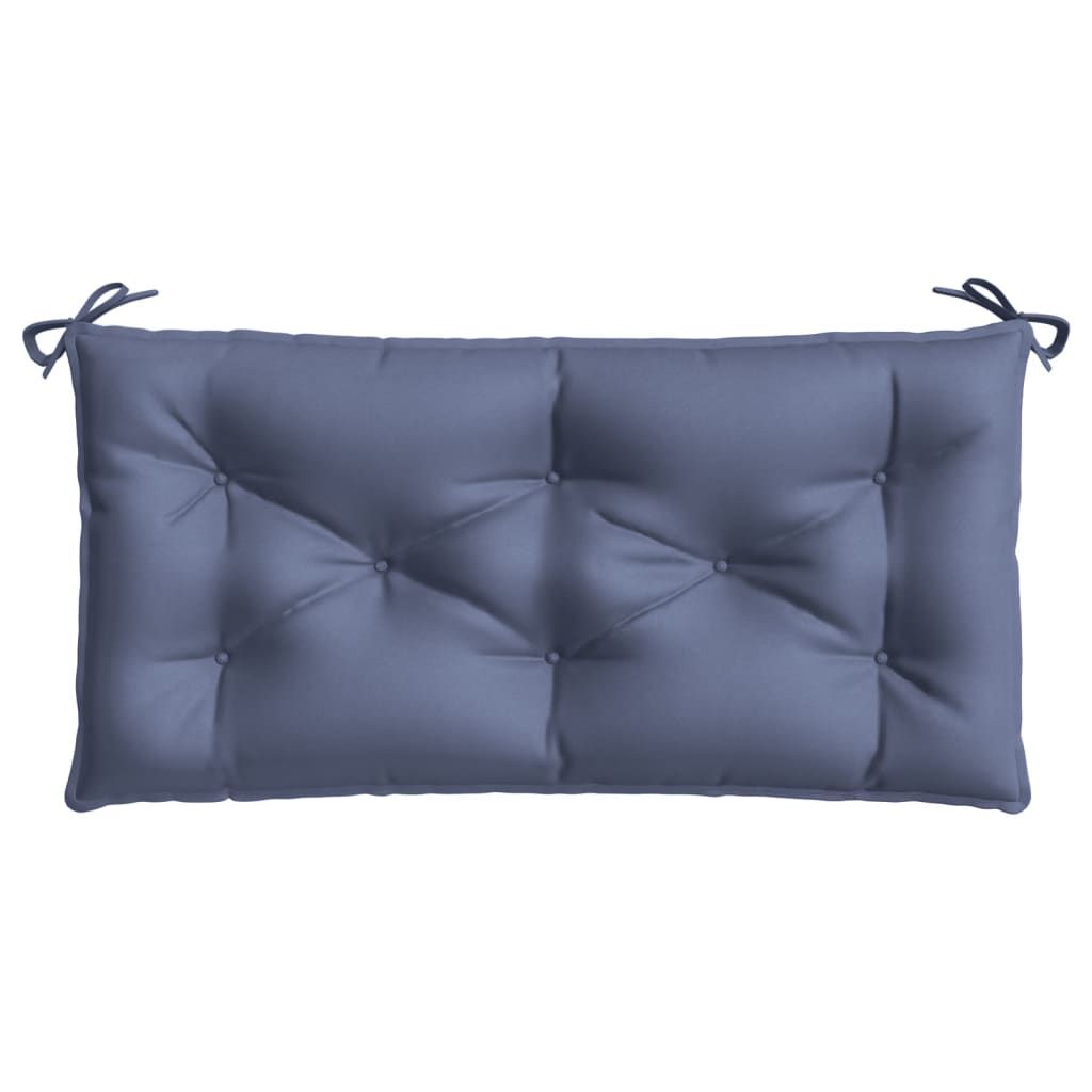 vidaXL Garden Bench Cushion Navy Blue 100x50x7cm Oxford Fabric
