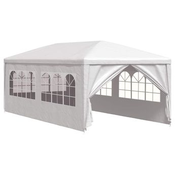 vidaXL Party Tent 10'x20' White