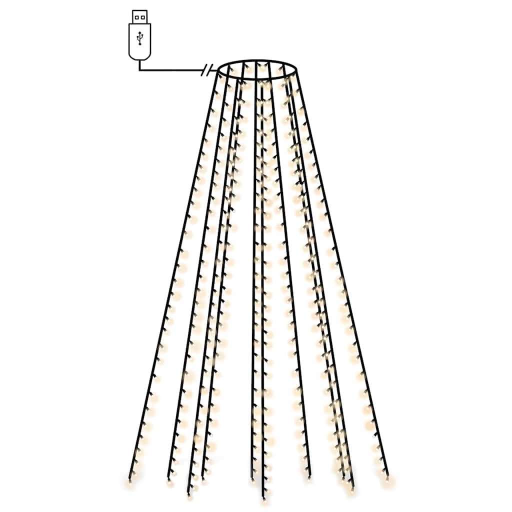vidaXL Christmas Tree Net Lights with 150 LEDs 59.1"