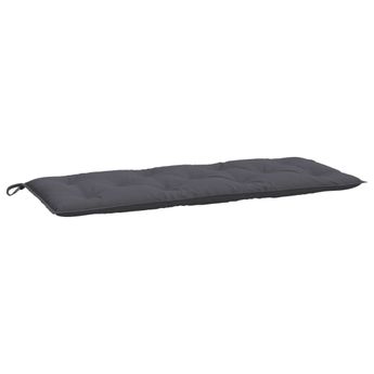 vidaXL Garden Bench Cushion Anthracite 47.2"x19.7"x2.8" Oxford Fabric