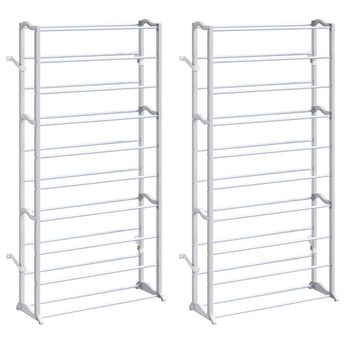 vidaXL 2 Shoe Rack