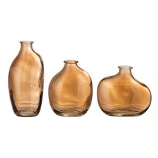 Orange glass vase (height 15.5 cm) Tilia - Bloomingville