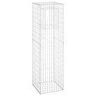 vidaXL Gabion Basket Post 50x50x180 cm Iron