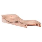 vidaXL Sun Lounger 80.7"x27.6"x12.4" Solid Wood Douglas