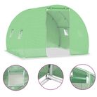 vidaXL Greenhouse 64.6 ftÂ² 9.8'x6.6'x6.6'