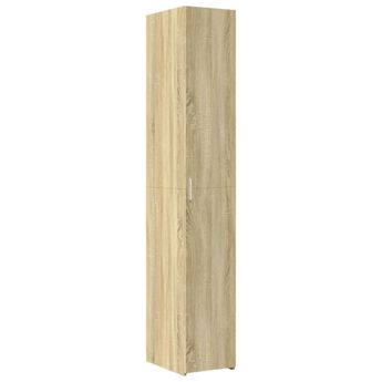 vidaXL Highboard Sonoma Oak 30x42.5x185 cm Engineered Wood