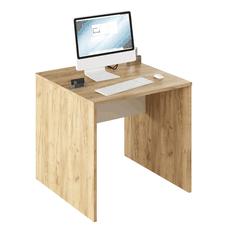 Desk, artisan oak/white, RIOMA TYPE 17
