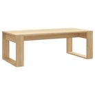 vidaXL Coffee Table Sonoma Oak 40.2"x19.7"x13.8" Engineered Wood